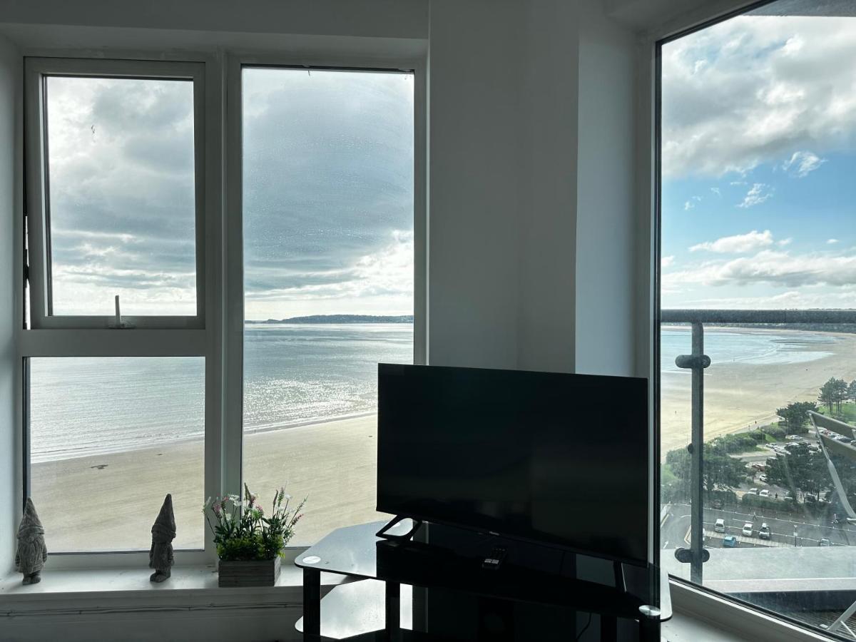 Stunning Ocean & City View Apt Swansea Exterior foto