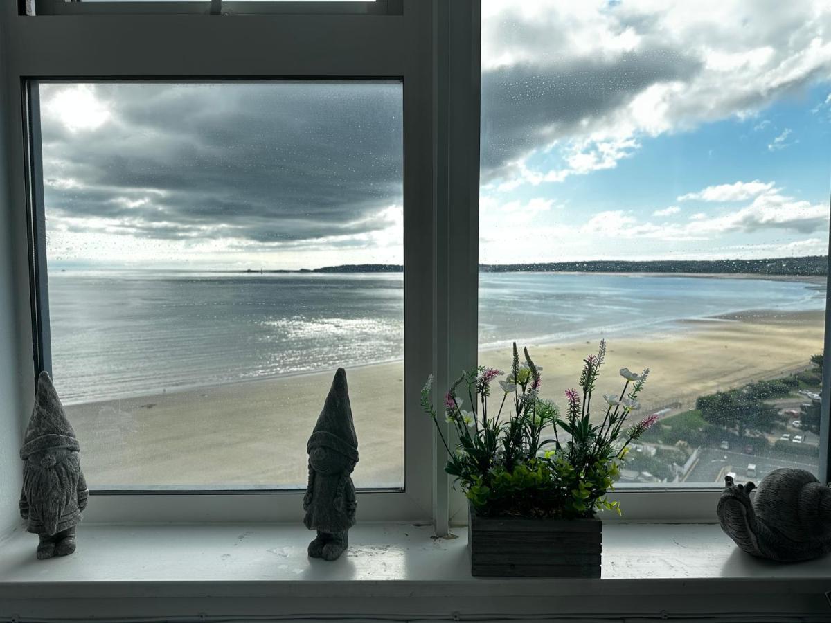 Stunning Ocean & City View Apt Swansea Exterior foto