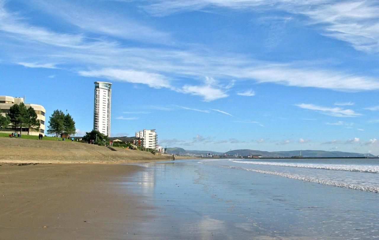 Stunning Ocean & City View Apt Swansea Exterior foto